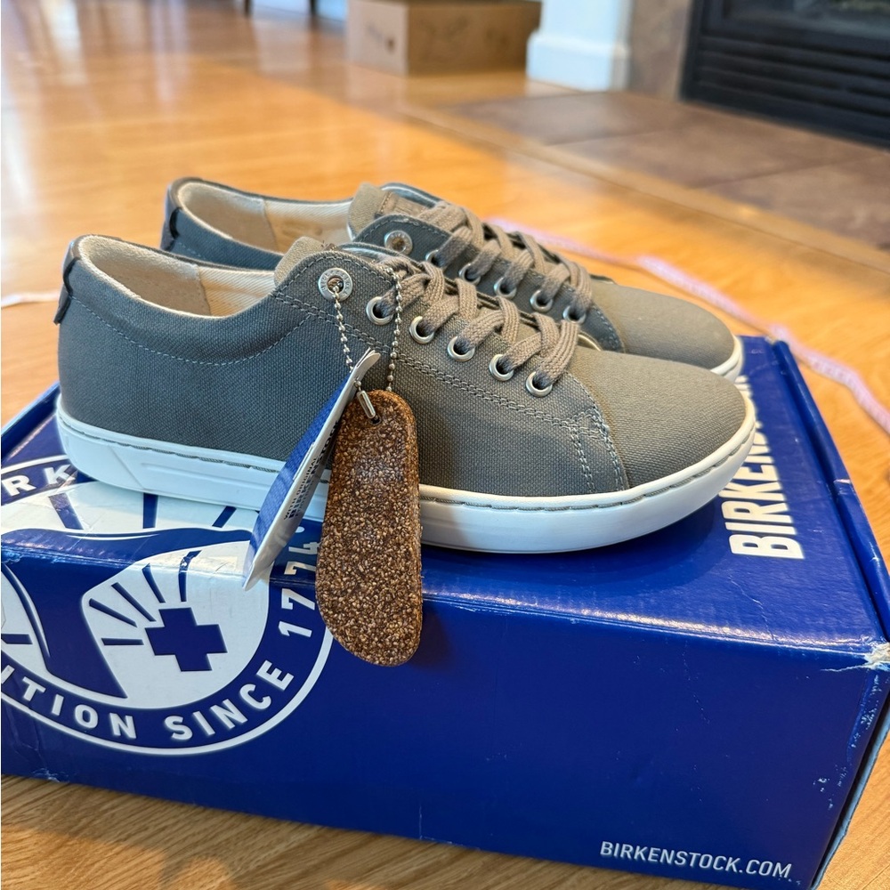 Birkenstock Arran Sneakers – Grey – Size 36 Narrow Fit - Brand New with Tags NWT